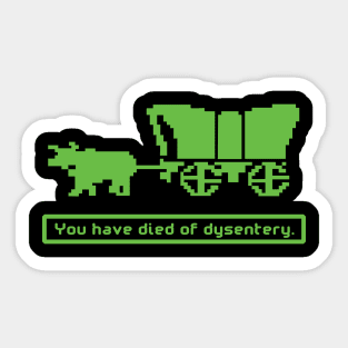 The Oregon Trail Sticker